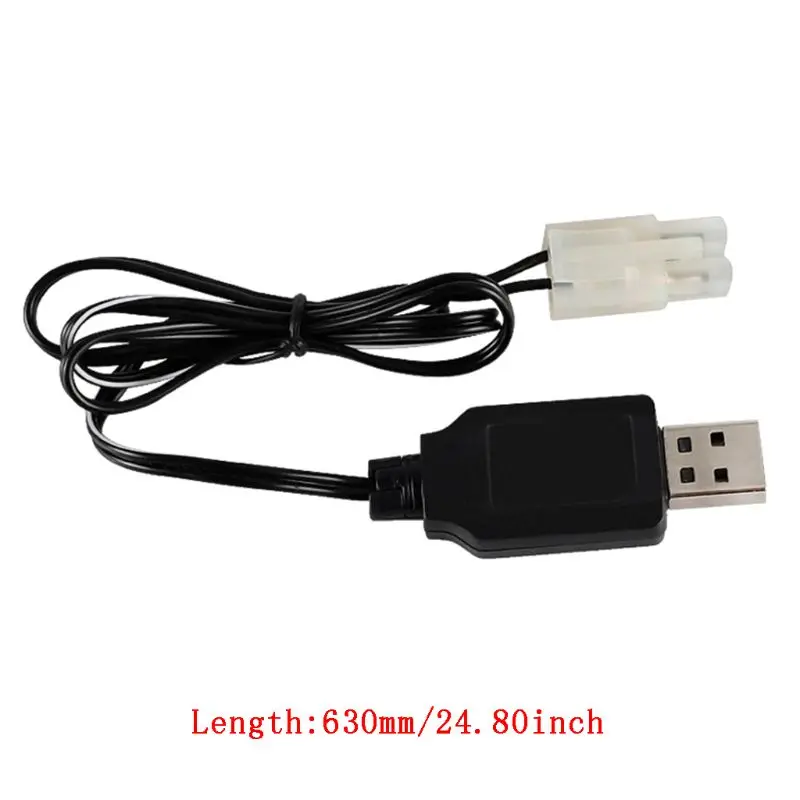 Charging Cable Battery USB Ni-Cd Ni-MH Batteries Pack KET-2P Plug Adapter 8.4V 250mA Output Car Accessories