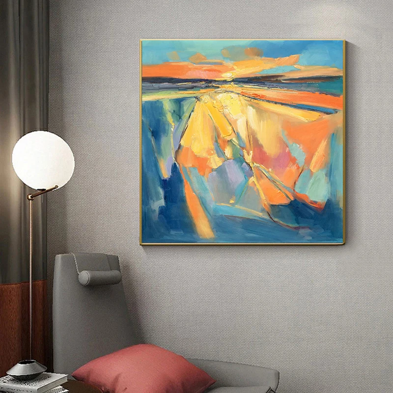 

Abstract Modern Art Cuadros Canvas Painting Contemporary Colorful Poster and Print Wall Art Picture for Living Room Home Decor