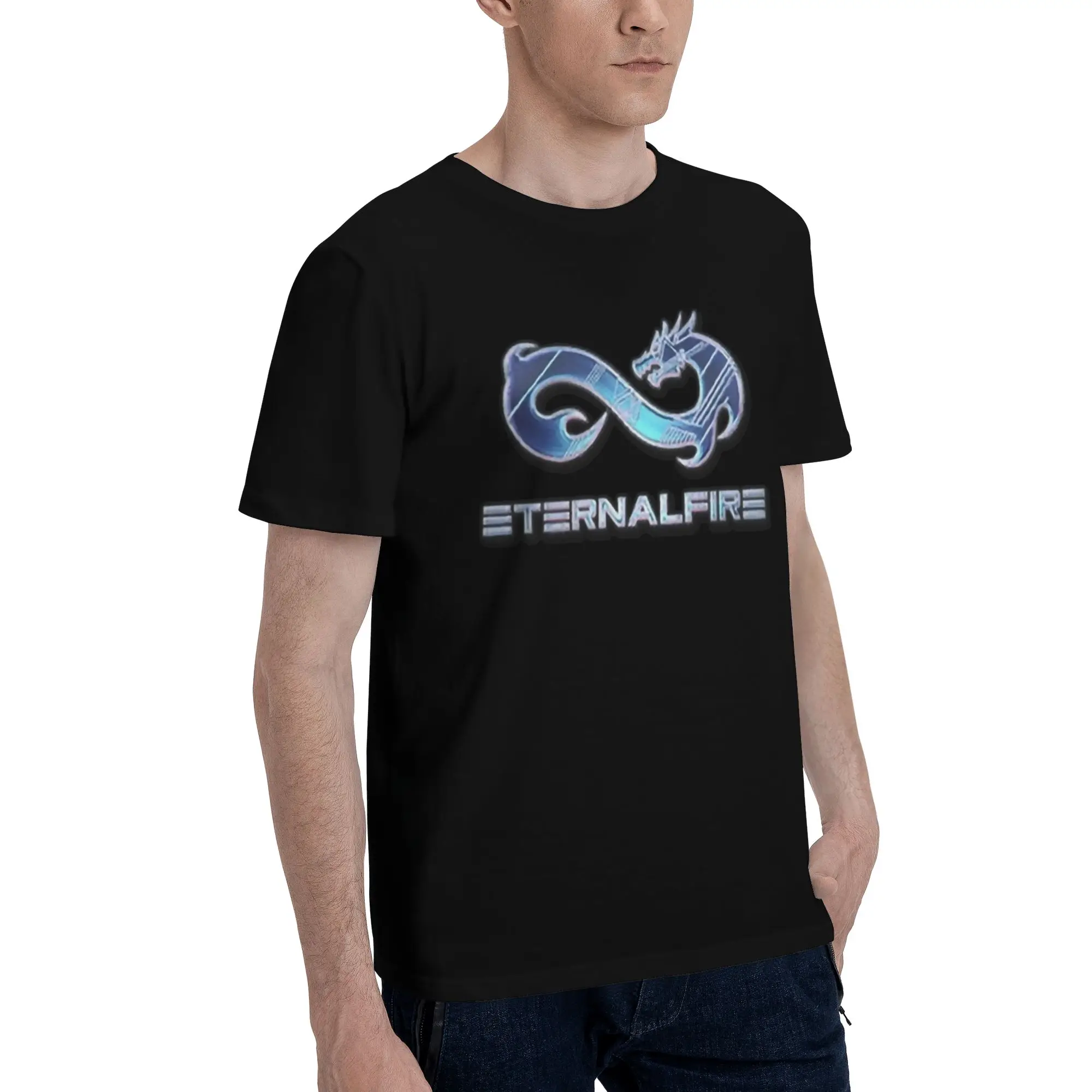 Eternal Fire Holo Antwerp Men T Shirt cs go Fashion Tees Short Sleeve Crew Neck Pure Cotton Graphic Printed Tops T-Shirt