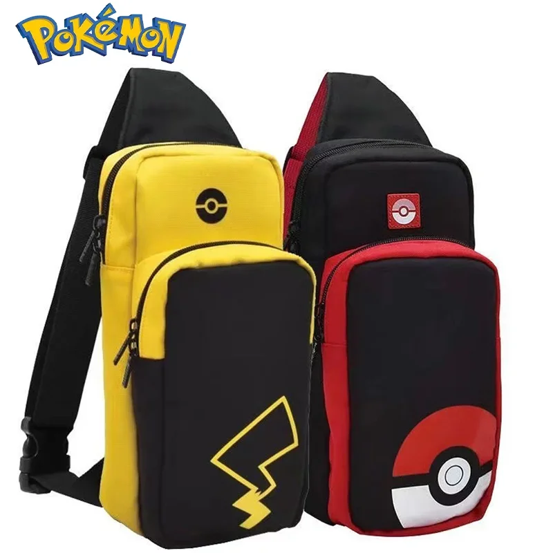 Pokemon Pokeball for Nintendo Switch Oled Crossbody Bag Anime Cartoon Storage Case Single Shoulder Bag Game Protection Case New