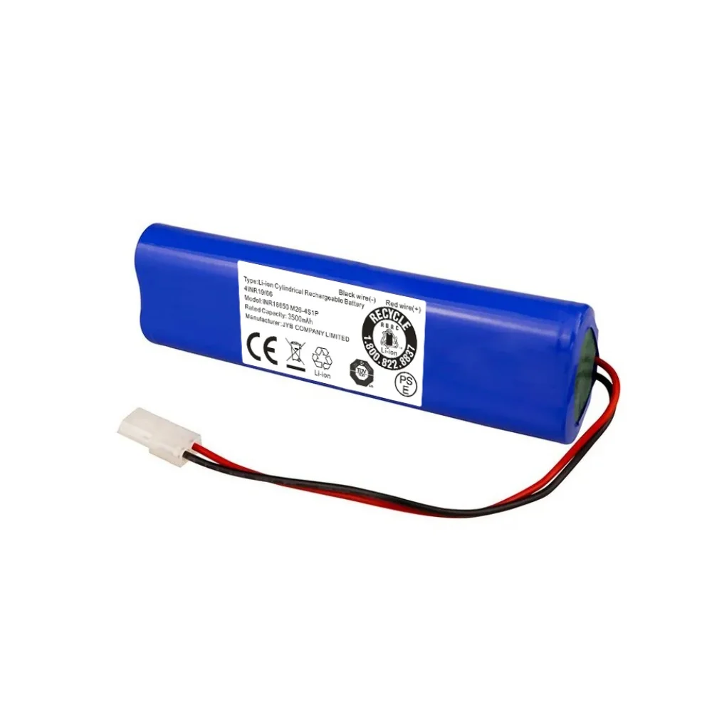 14.8V INR18650M26-4S1P 4INR19/66 Vacuum Replacement Battery for Qihoo 360 S6 Robot Vacuum Cleaner with Tools Battery