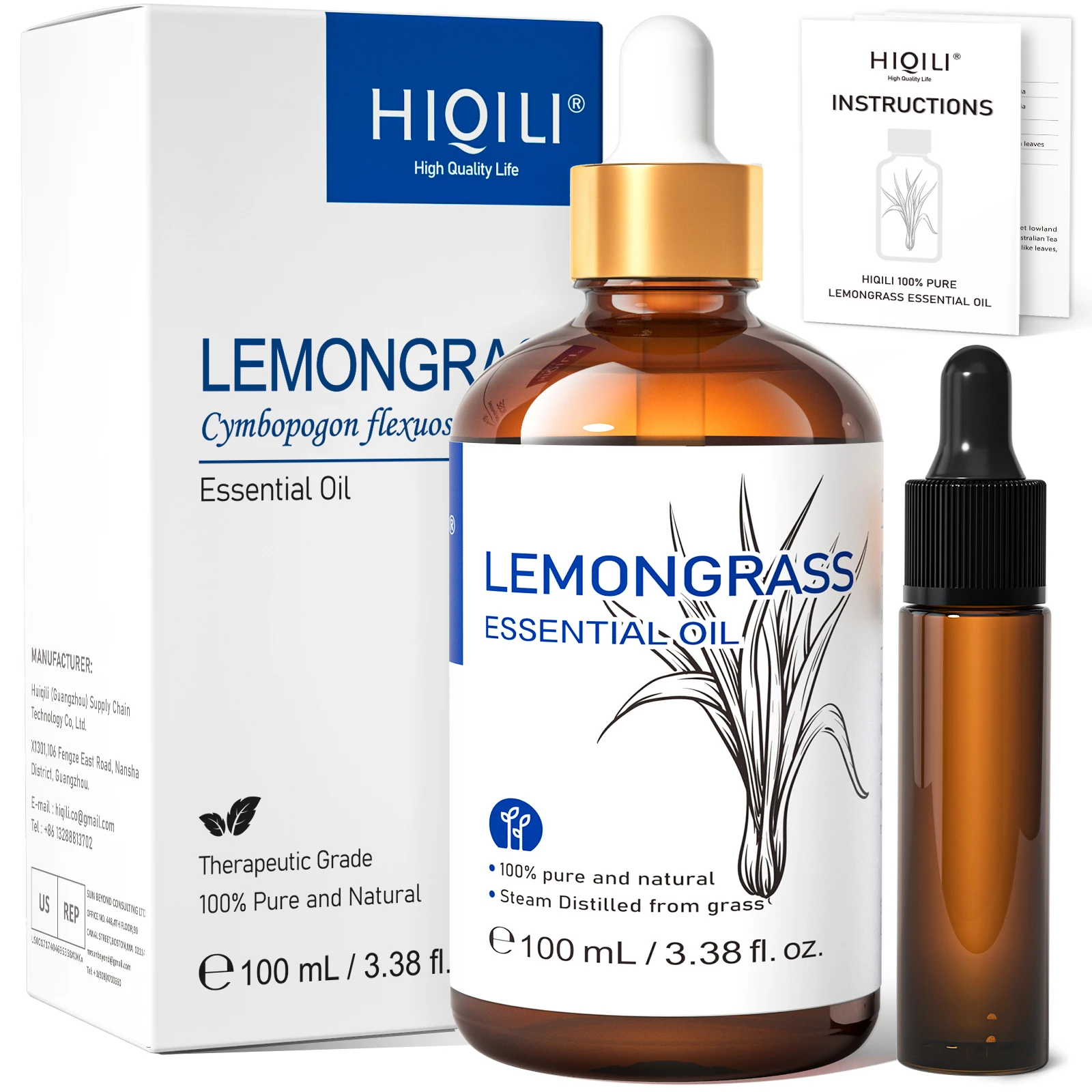 HIQILI 10/30/100/500ml Citrone - Candle Making Raw Material 评论和价格