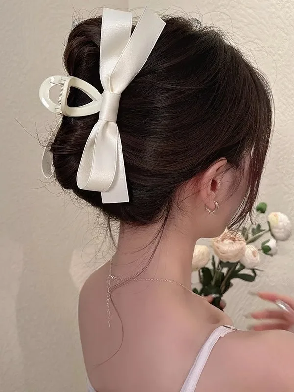 

Large Size Double Sided Knot Hair Clip Women's Ele Hair Accories Hair Claw ark Clip Hair Sling Hairband