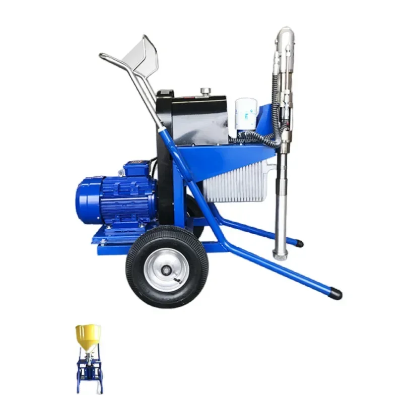220V High Power Latex Paint Home Decoration Project Automatic Putty Powder Spraying Machine High Pressure Waterproof Paint