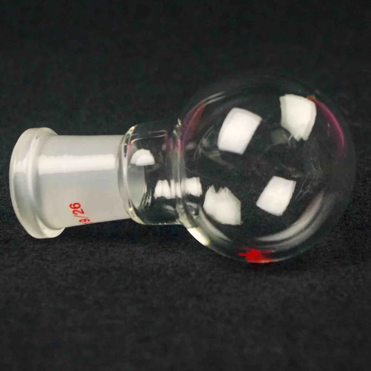 50ml 19/26 Joint Borosilicate Glass Flask Round Bottom Single Short Neck Lab