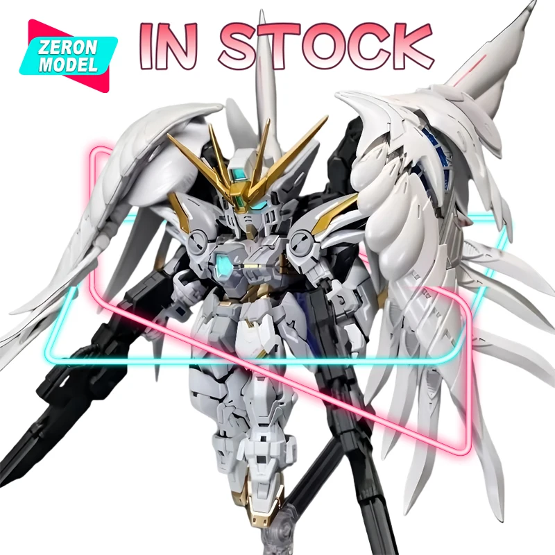 Zestaw Modelarski Robot MGSD GL xxxg-00ysw Wing Snow White Prelude, Części do Montażu, Robot Natryskowy, Zabawki