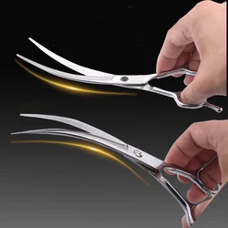 Pet Grooming Scissors Dog Hair Tool Set Professional Trimming Scissors Bent Scissors Teddy Haircutting Scissors Pet Clippers