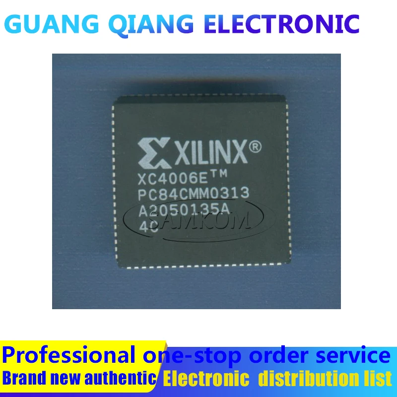 

1PCS XC4006E-4PC84C IC FPGA 61 I/O 84PLCC