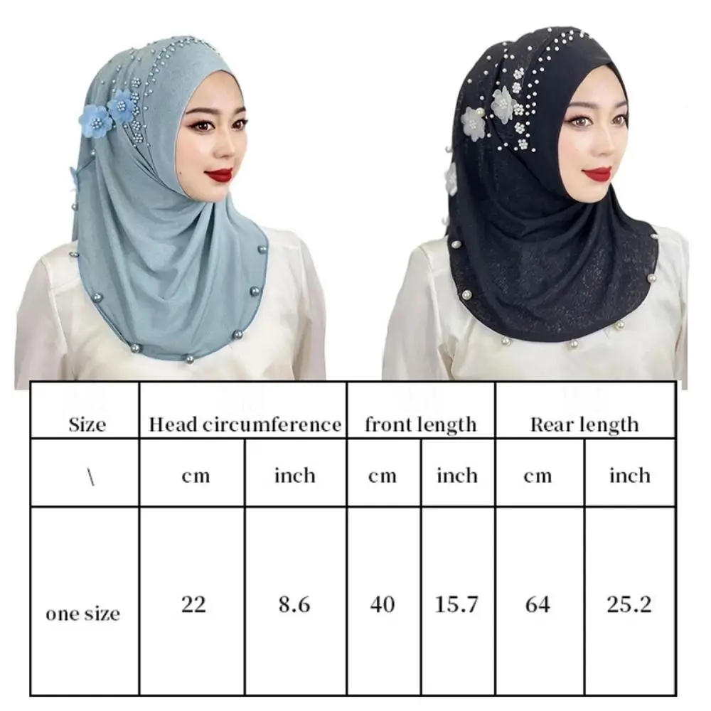Inde chapeau élégant bandeau chapeau couleur unie doux tête enveloppement casquette châle haut noeud islamique foulard dames