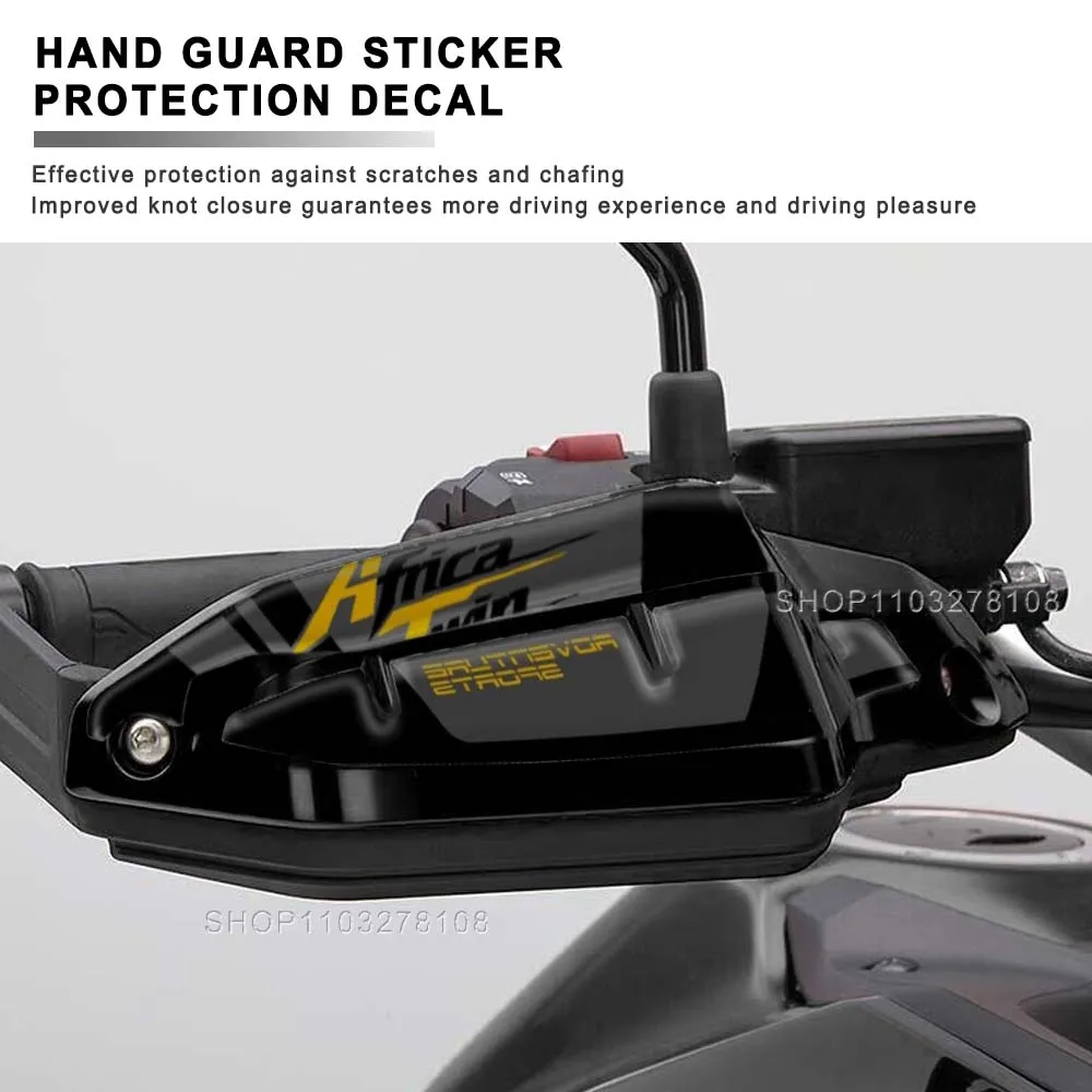 New Handguards Stickers For Africa Twin Adv Sports CRF 1100 L 2020 2023 Motorcycle 3D Gel Epoxy Resin Hand Guards Stickers - Image 2