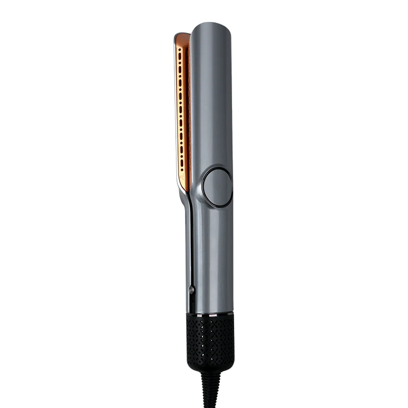 High-Speed BLDC Ionic Hair Dryer, 2-in-1 Straightener, Electric Flat Iron, Stainless Steel Plates, Portable Hair Styling Tool