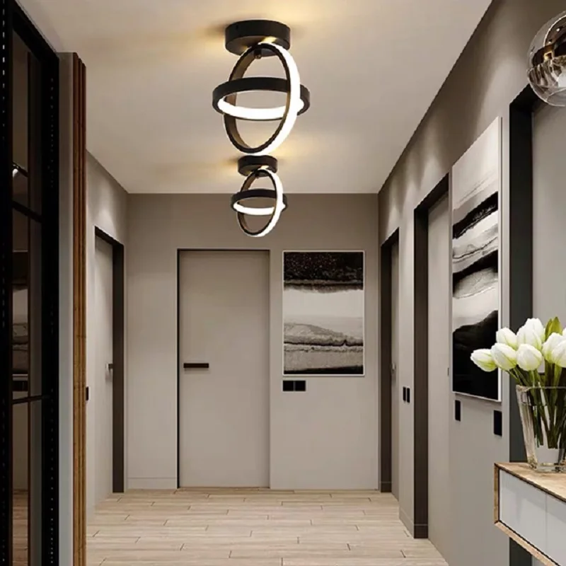 Modern LED Aisle Corridor Ceiling Lights Balcony Lights Led Surface Mounted for Bedroom Living Room Nodic Home Lighting