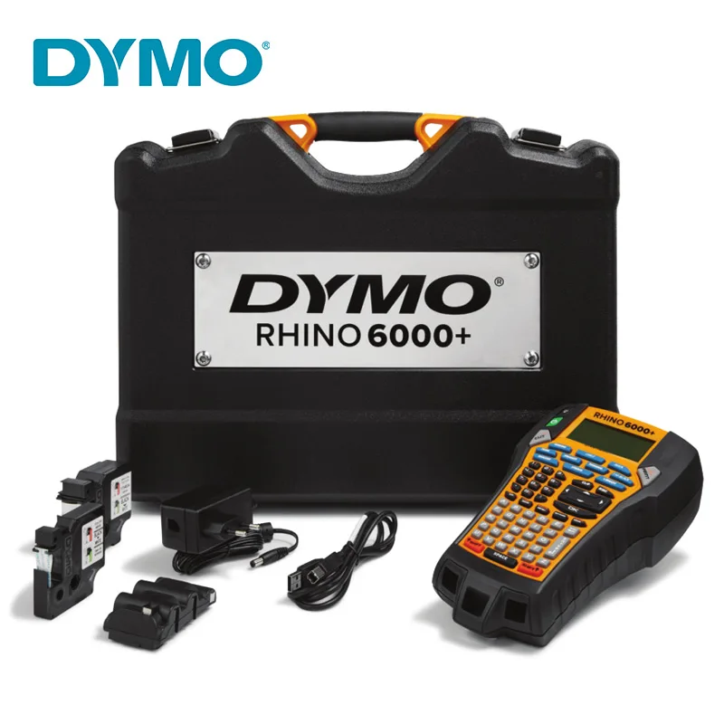 DYMO Rhino 6000+ industrial Label Maker Flexible Nylon Vinyl Label Tape 45013 45023 45024 18443 18444 18483 18488 18489 18432