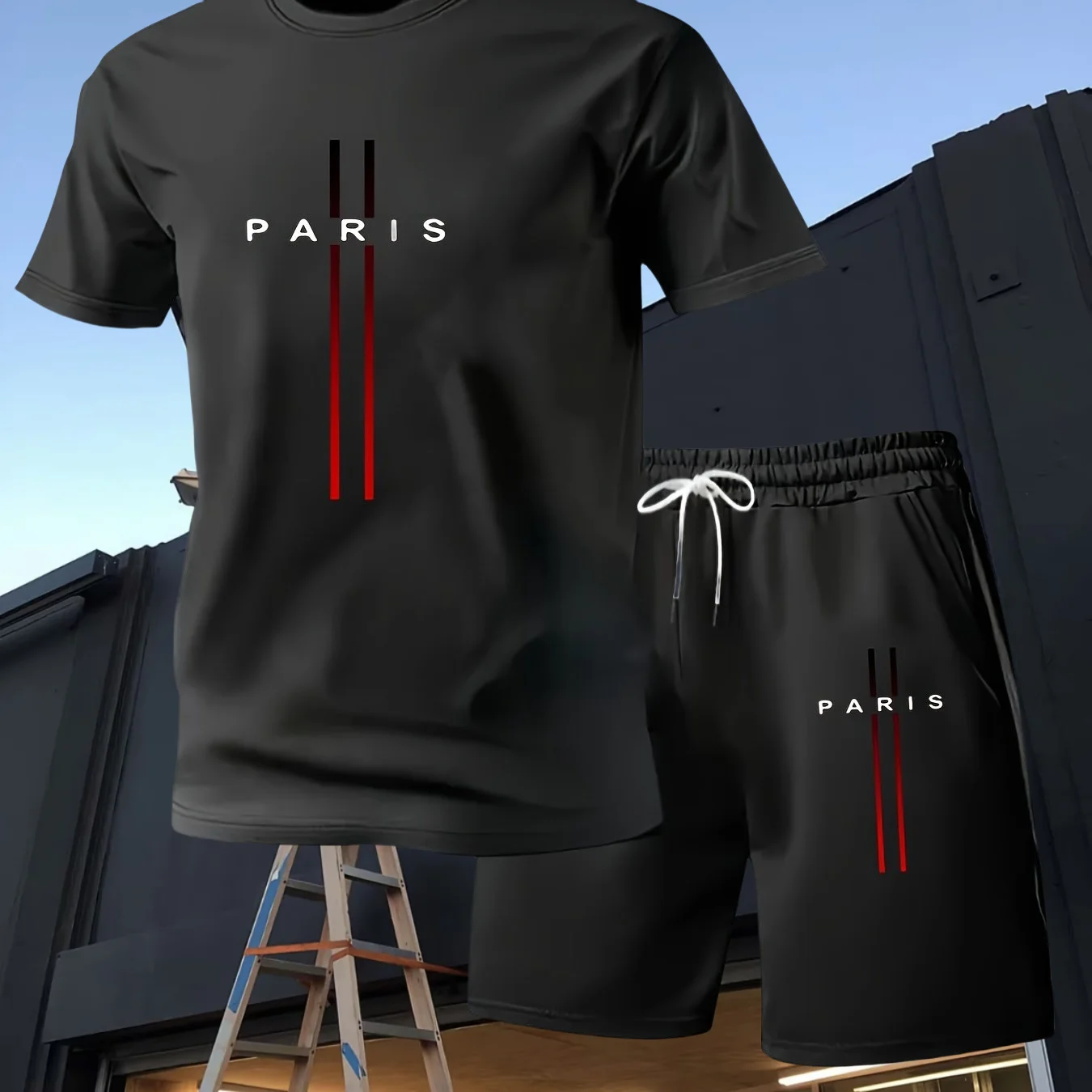 

Short-sleeved Shorts Set Loose and Comfortable Outdoor 3D Printing Summer Hot-selling 2025 New High-quality Fashion Trend