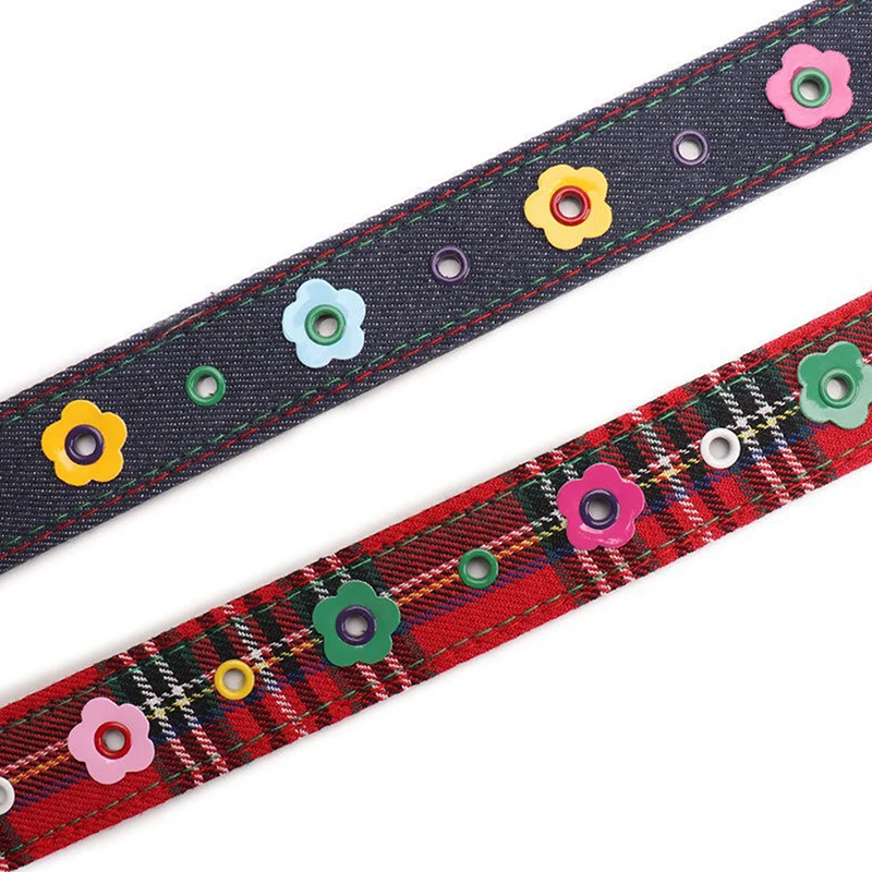 "Up-To-Date Y2k Women's Belt with Checkered Jeans Decor Dopamine Belt Extras for Fashion-Forward American Girl