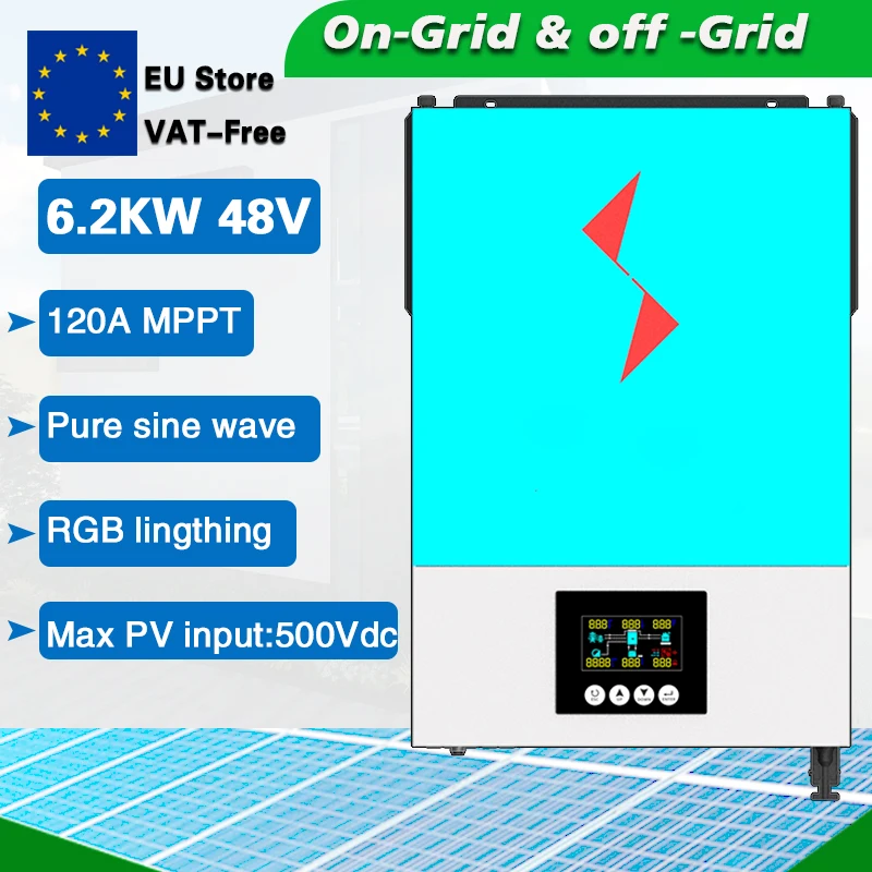 Imagem -05 - Painel de Controle para Inversor Solar Comunicação pv kw 5kw 5.5kw 2.5 kw 3.5kw kw 10.2kw