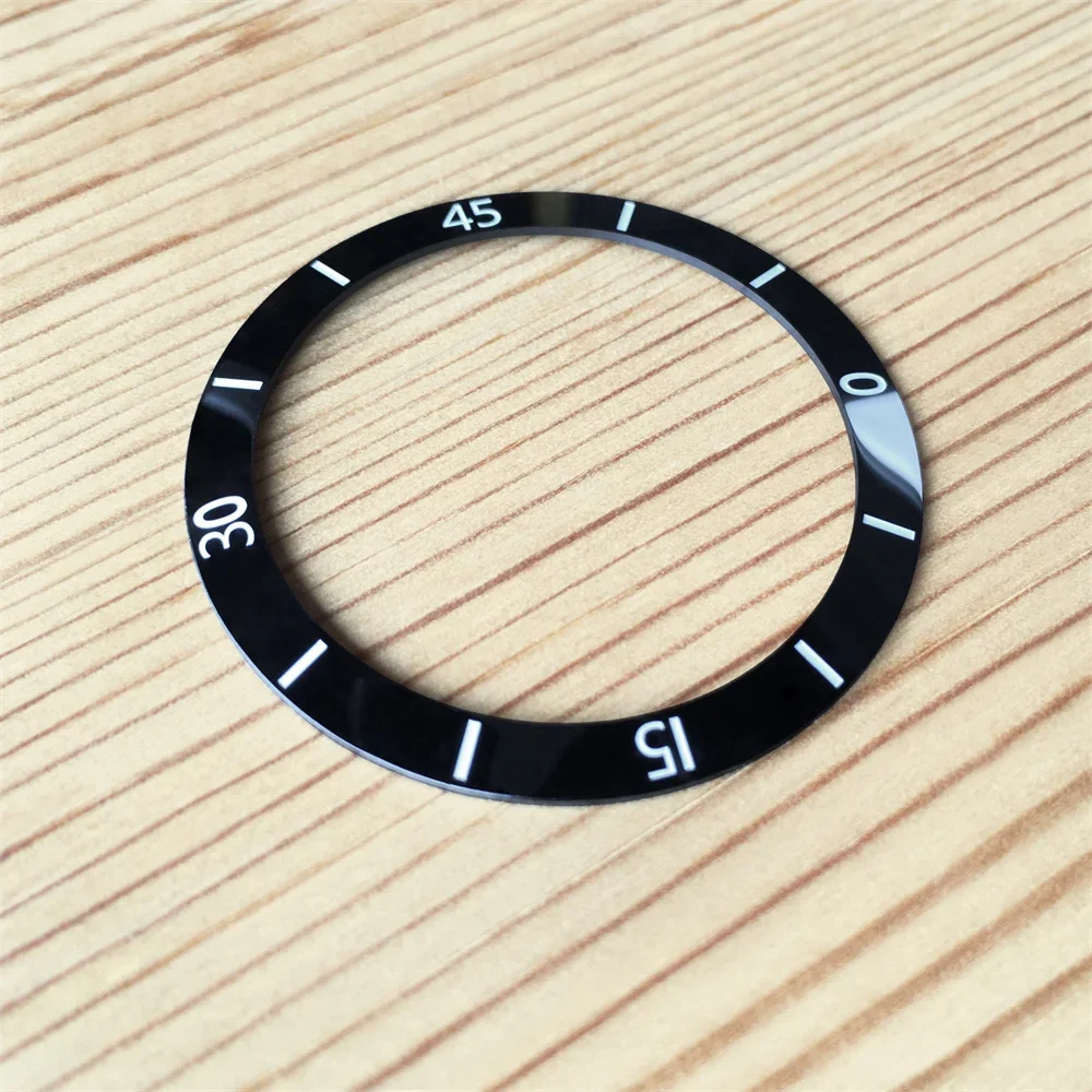 Black&White Concave Carved Ceramic Watch Bezel Insert for Chanel New 2023 Paradoxe J12 Watch