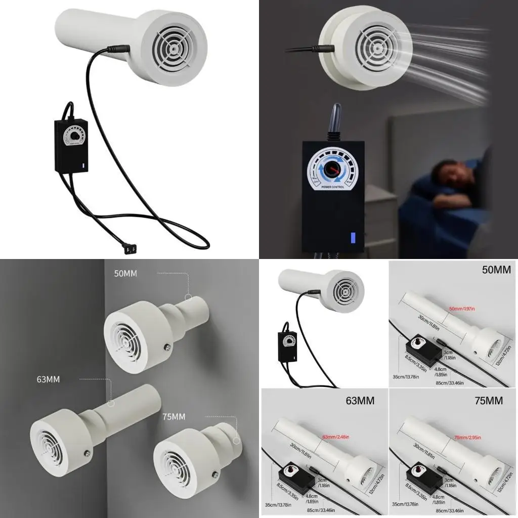 652F Energy Efficient Inline Duct Fan For Improved Airflows In Home Environment
