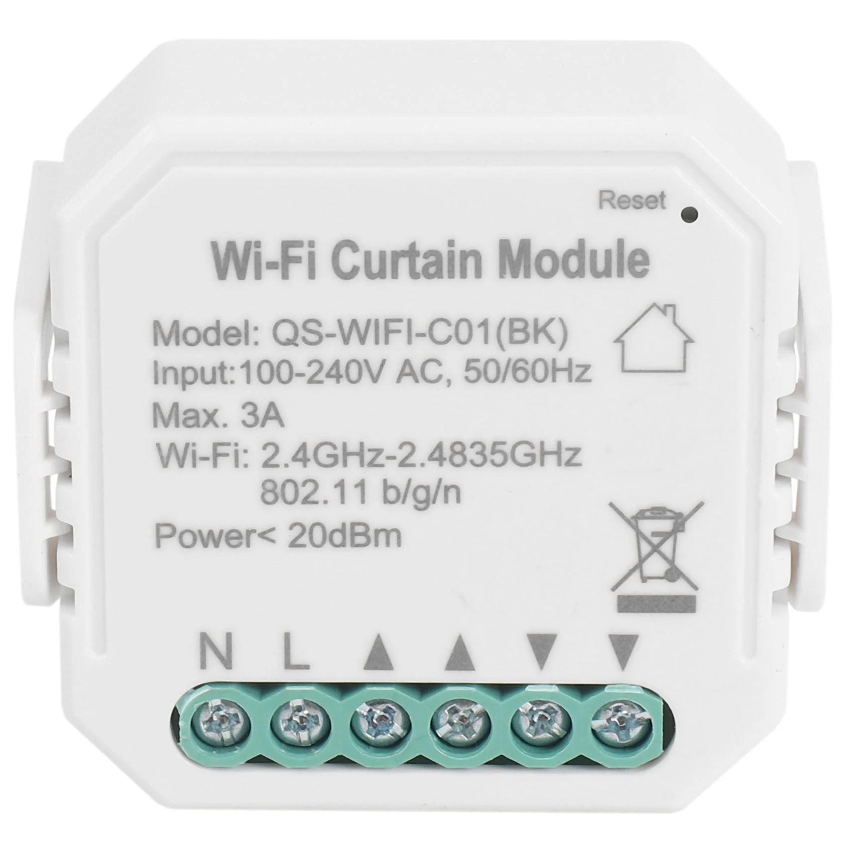 

A37T-Tuya Smart Life Wi-Fi модуль переключателя штор для рольставней электродвигатель Google Home Alexa Echo умный дом