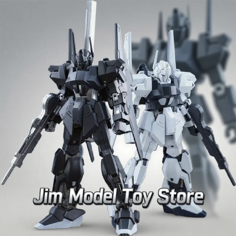 Hg 1/144 hyaku shiki folha de metal pulverização preto whitehg mech kit modelo montagem figuras ação desktop bonecas decorativas brinquedo presente