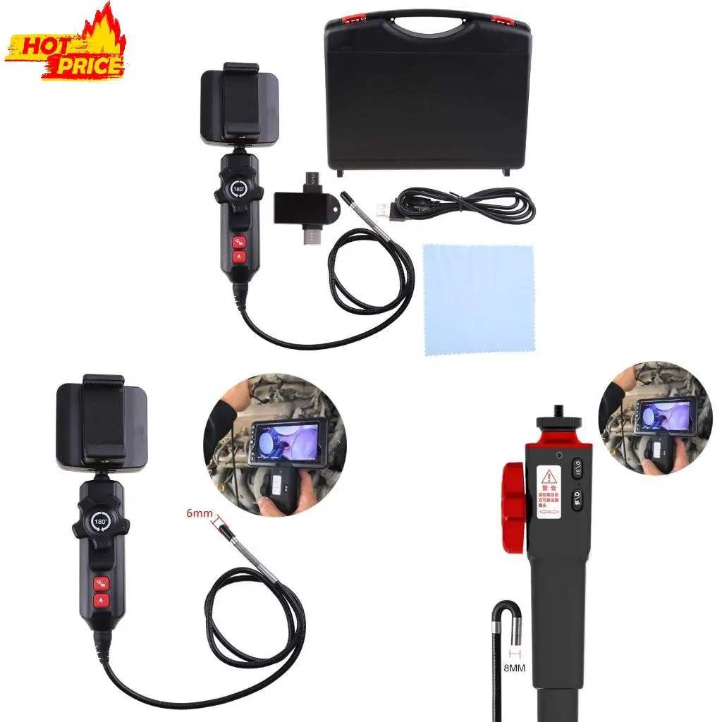 

Flexible Inspection Endoscope for Automotive Inspection Tool Industrial Underpan Repair Carbon Deposit Detection