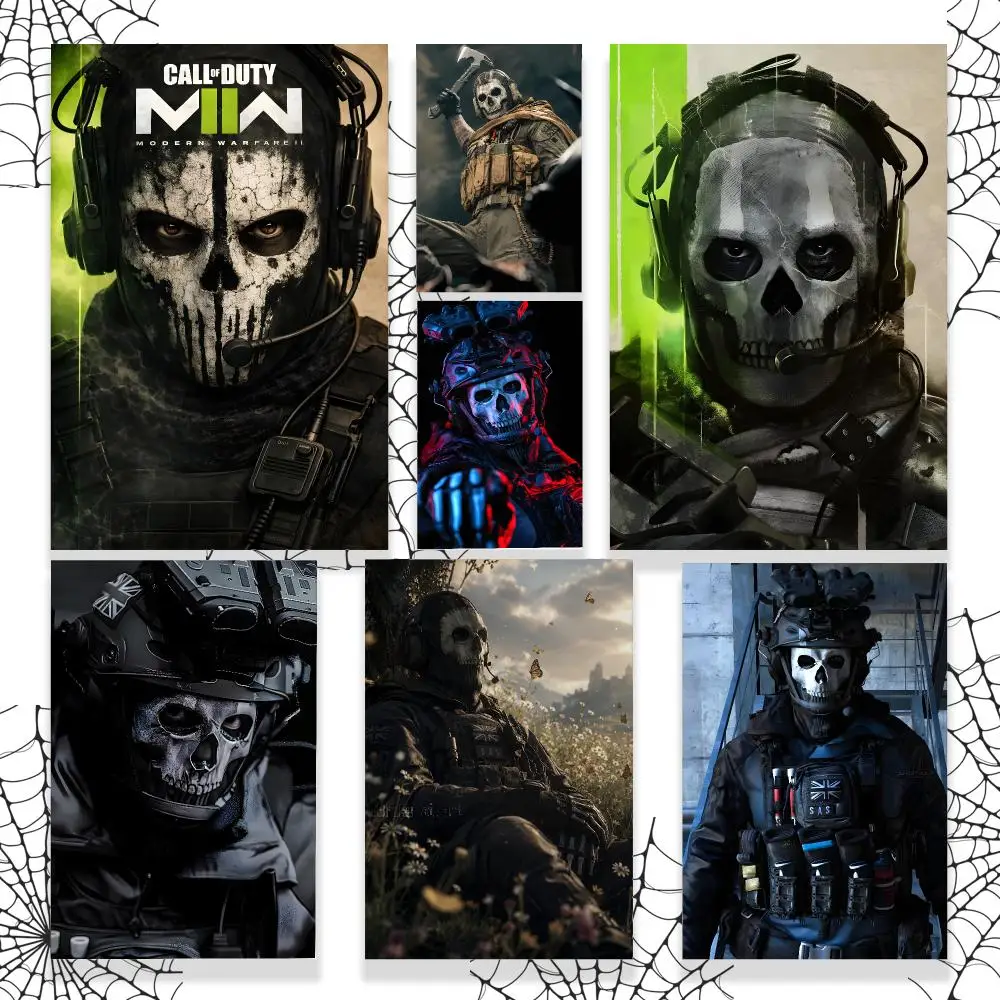 Call of Duty Simon Riley Poster Graphic Wall Art Poster HD Waterproof PP Paper Print for Bedroom Living Room Office Decor Gift