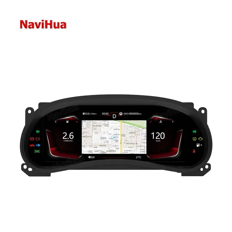 Aggiornamento per Jeep JL JK Wrangler 2011 sistema Linux LCD cruscotto tachimetro multifunzione quadro strumenti digitali