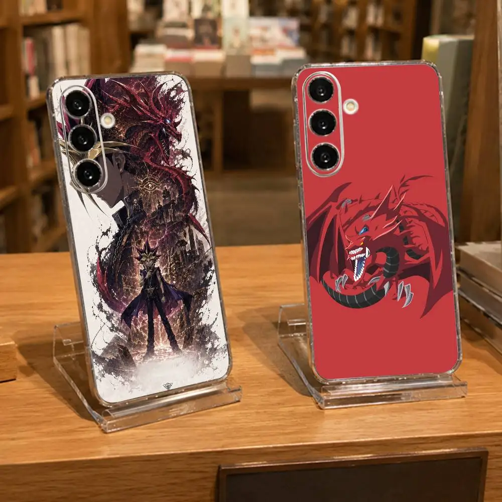 COOL Anime Y-Yu-Gi-Oh! Phone Case For Samsung A71, A70, A52, A51, A40, A30, A20 Transparent Cover