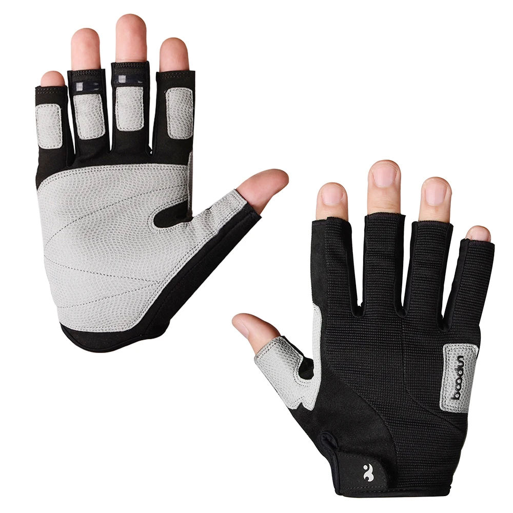 Climbing Gloves Sport Gloves Half-Finger Climbing Gloves For Outdoors Mountain Climbing Hiking Fishing