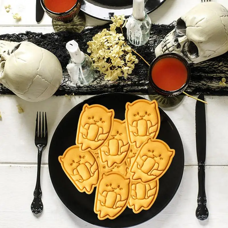 Cookie Carving Molds Fun Cookie Moulds Portable Biscuit Cutter Carving Molds For Housewarming Halloween Birthday Thanksgiving