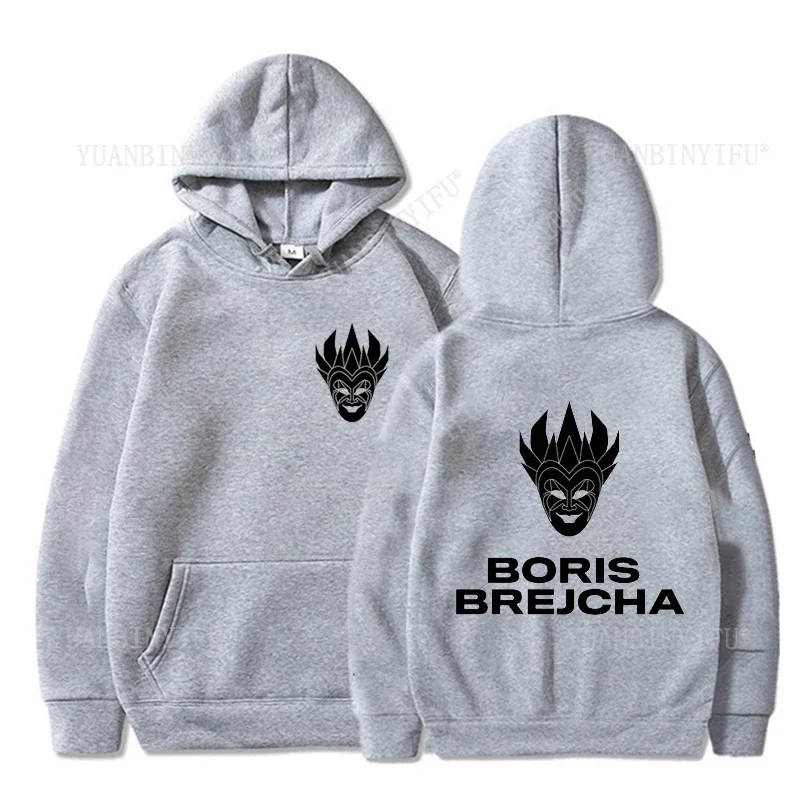 الكلاسيكية الشارع موضة عادية الهيب هوب بوريس بريجشا Dj قناع كول قصير الرجال النساء البلوز هوديس البلوز Y2K الموضة #2