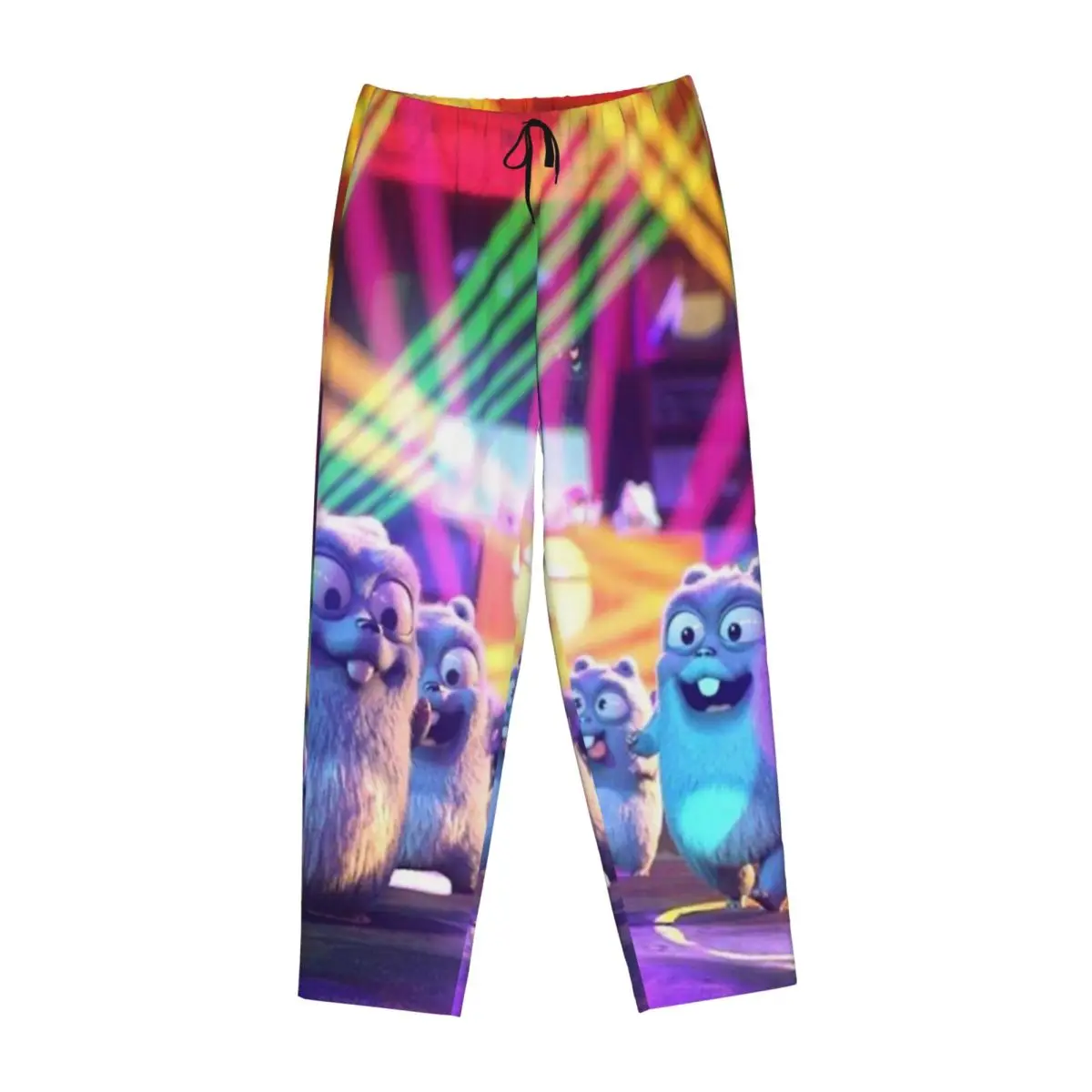 

Женские пижамные штаны Grizzy And The Lemmings на заказ, одежда для сна с карманами для сна и отдыха