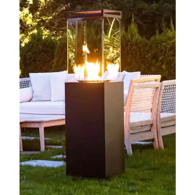 

Good Quality Tabletop Gas Patio Heater Wind Guard and Hidden Control Panel-for Outdoor Living Spaces