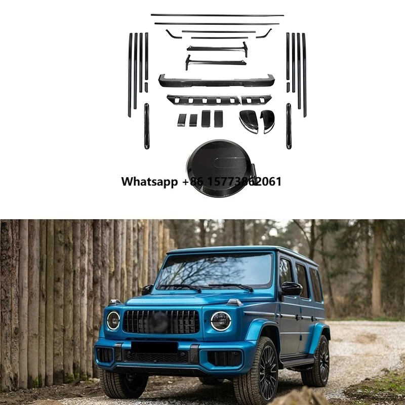 2024+ G Class W465  G500 G63  Exterior Auto Parts Carbon Finber Decoration Parts for W465 G63 G500 Carbon Fiber Kit