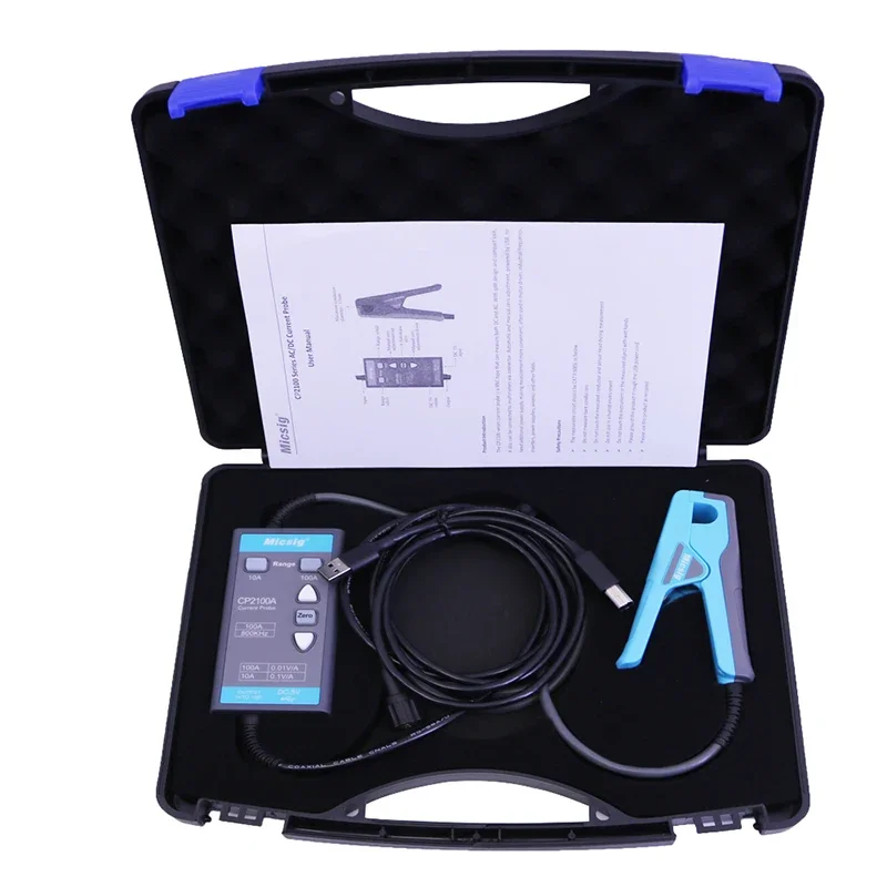 Digital Oscilloscope Micsig CP2100A CP2100B AC DC Current Circuit Tester Power Probe DC 800KHz/2.5MHz Oscilloscope Probes Set