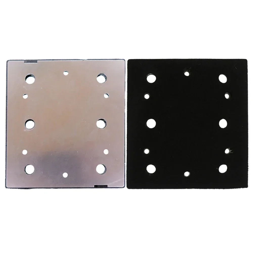 1pc 1/4 Sheet Sanding Pad 6 Holes Backing Plate For S650D S652D S652DK S652DG 14000OPM Finishing Sander 100x110mm