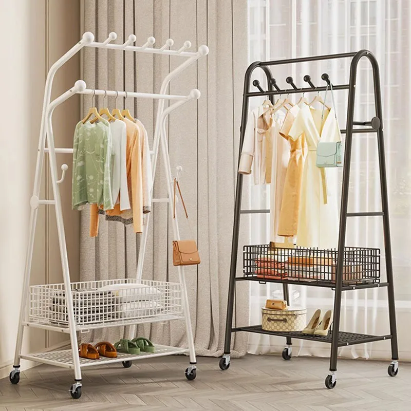 

Comfortable Furniture Floor Coat Rack Bags Shelf Storage Wardrobe Stand Clothes Dishcloth Dresser Hangers Perchero Hall Cabinet