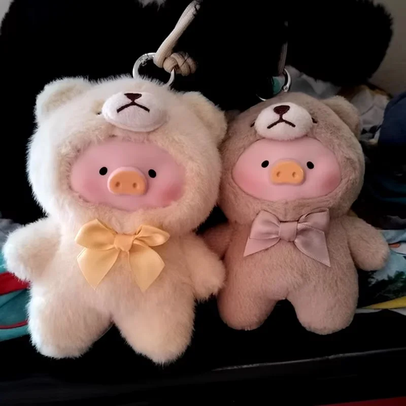 Oryginalne pudełko z niespodzianką Lulu Pig Retro Teddy Series Mystery Box Postacie z anime Winylowa twarz Lalka Wisiorek Kawaii Zabawka Prezent dla dzieci