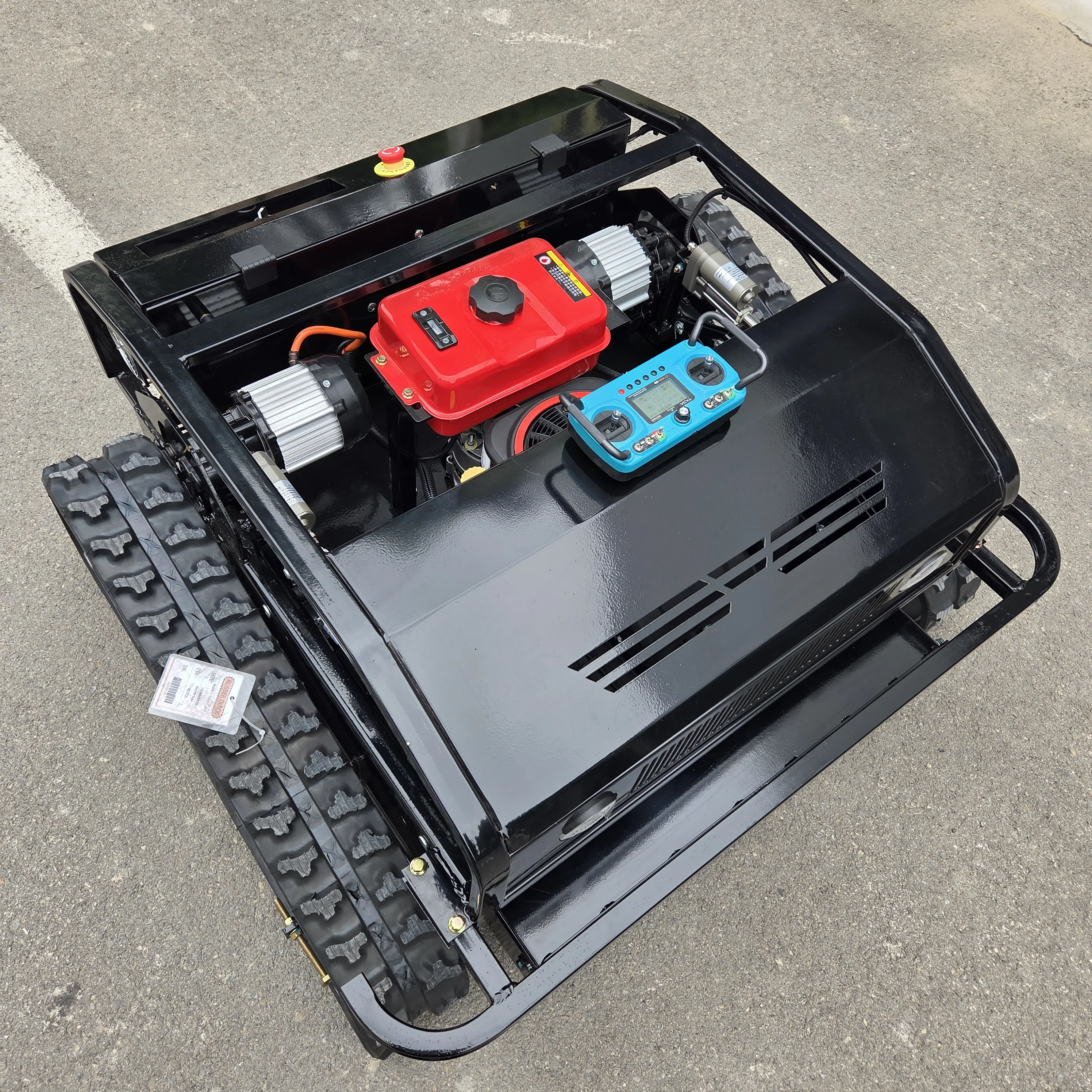 800 مللي متر جزازة العشب التي يتم التحكم فيها عن بعد كامل التلقائي تسلق المنزل جاهزة لحديقة المنحدر مثالية للمحدرات RC جزازة العشب