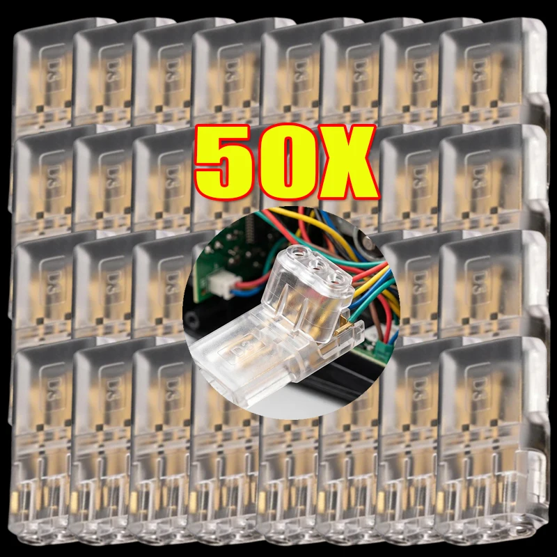 Transparent D3 Quick Connect Cable Terminals Quick Connect Terminal Blocks PC Compact Terminal Blocks Auto Cable Terminals