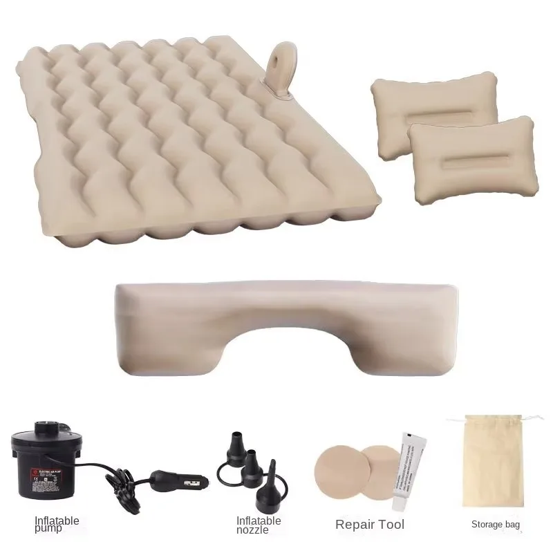 outdoor-car-folding-car-air-bed-pvc-plush-foldable-air-cushion-fast-delivery
