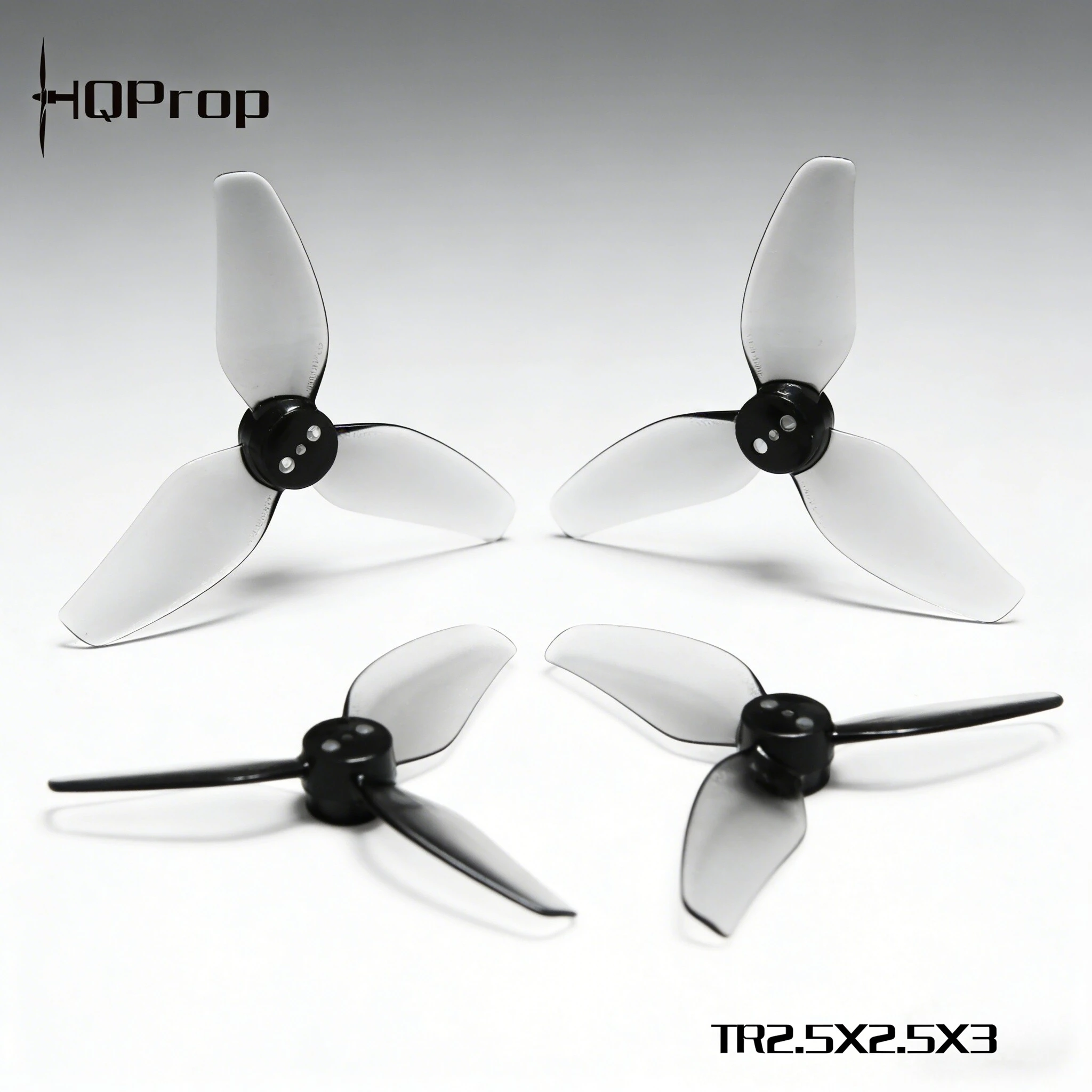 

HQprop TR2.5X2.5X3 2.5inch 3 Blades/tri-blade Propeller Prop Poly Carbonate for RC FPV Racing Drone