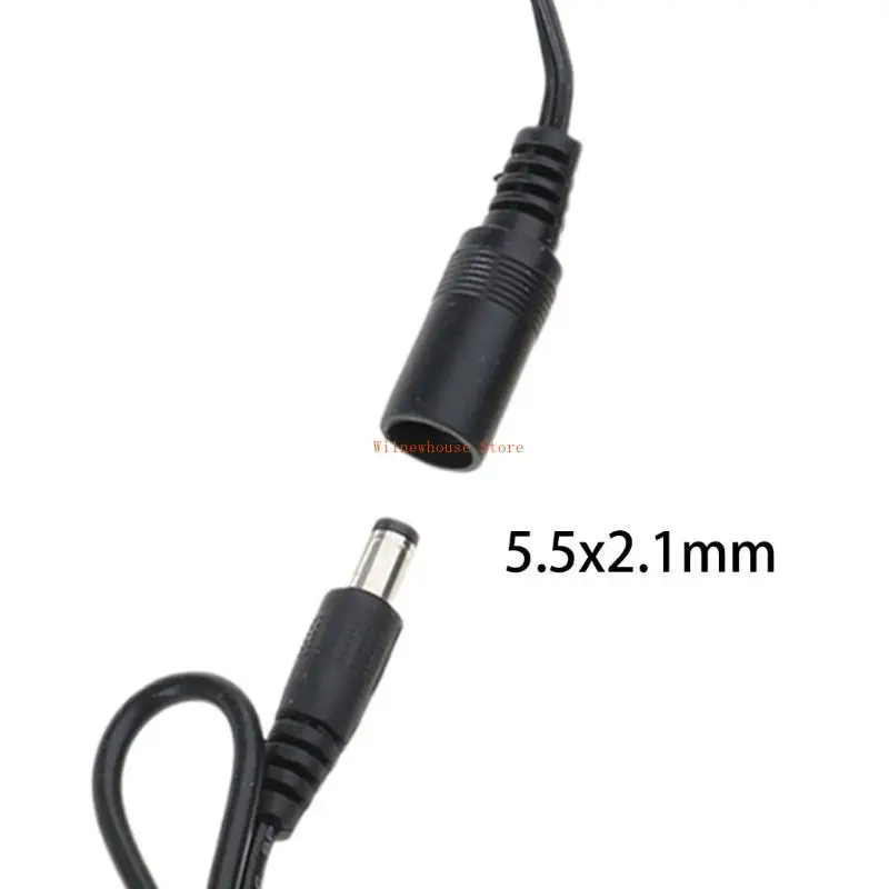 F62A مروحة تبريد 5.5 × 2.1 مم بدون فرشاة 110 مم، تدفق هواء عالي 5000 دورة في الدقيقة لأجهزة المودم ومحولات PoE