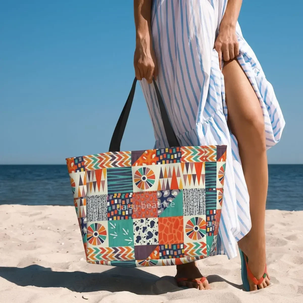 Aus Afrika Strand Reisetasche, Einkaufstasche Retro große Kapazität Sport Geburtstags geschenk Multi-Style-Muster