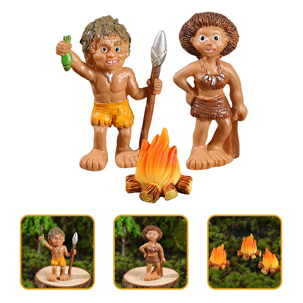

Fire Pit Decoration Figurine Garden Yard Balcony Terrarium Succulent L scaping Bookshelf Car Dashboard Party Bag
