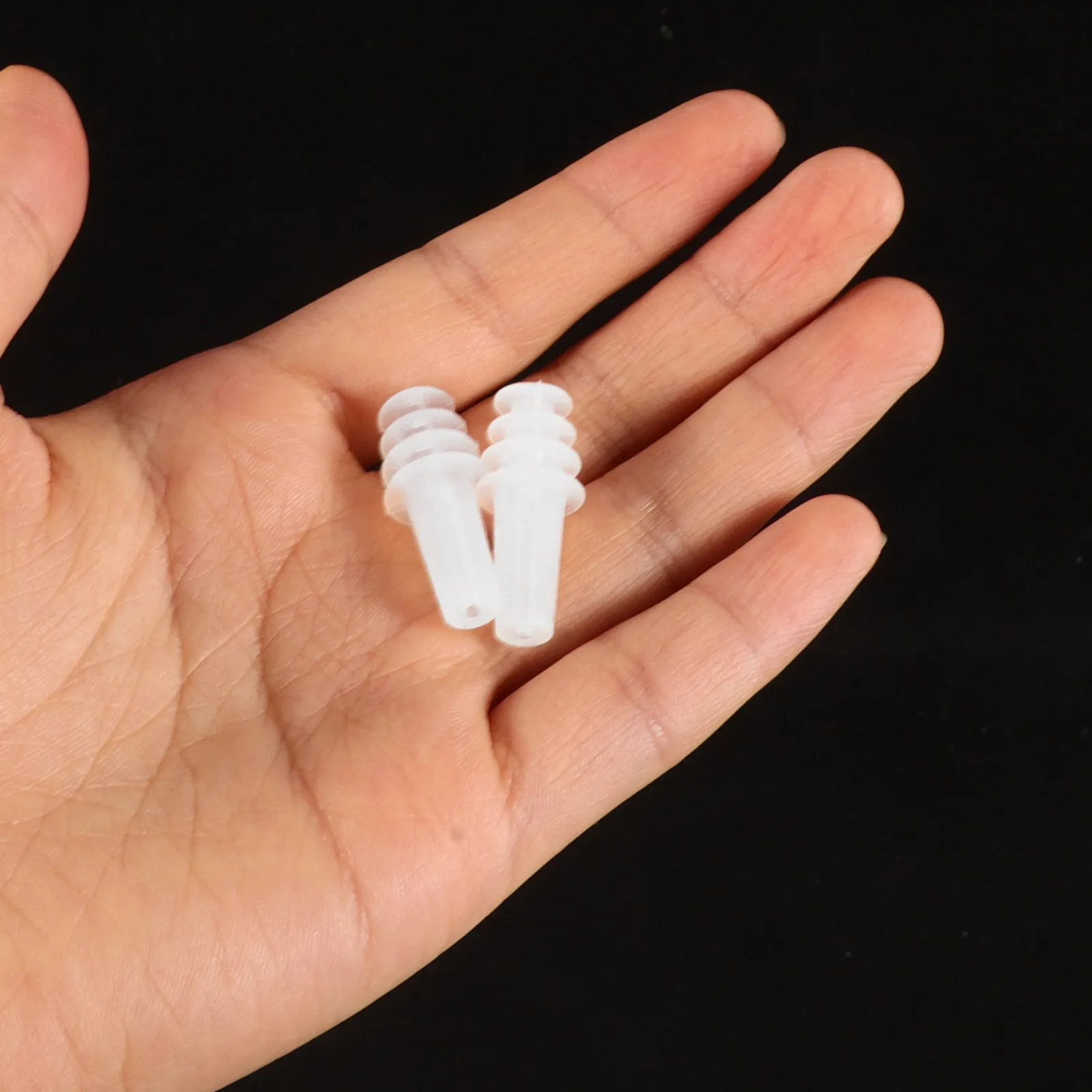 

1 Pair Aviation Earplugs Silicone Soft Noise Reduction Ear Protection for Sleeping Study Travel Concert Swimming