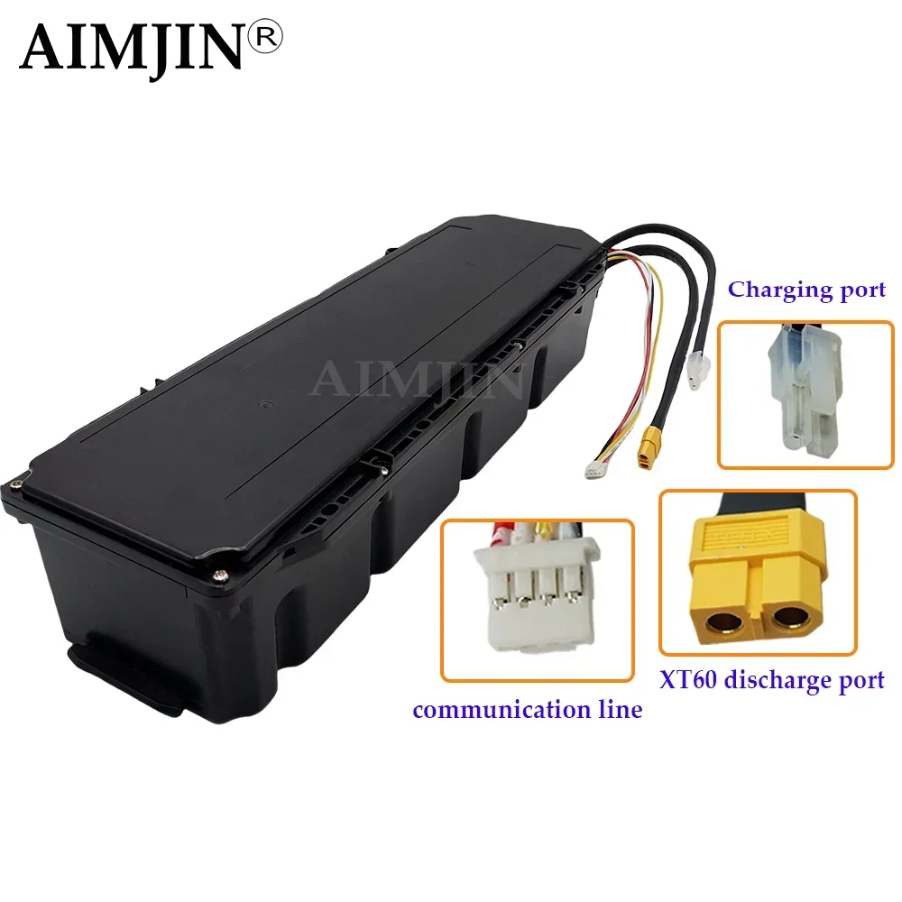 36V 15.3Ah High capacity 10S6P Li-ion Battery Pack with BMS For Xiaomi Ninebot G30 MAX No. 9 Electric Scooter Special Battery