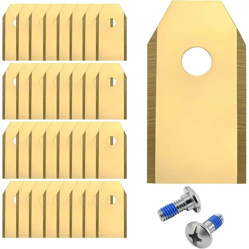 A20F-For Efficient& Durable Lawn Cutting 36-Pack Replacement Blades For Segway Navimow X3, I& H Series-For Compatibility