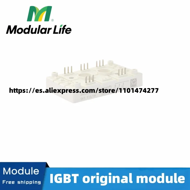 

NEW Module SKD115-16 SKD115-14 SKD115-12 IGBT Module