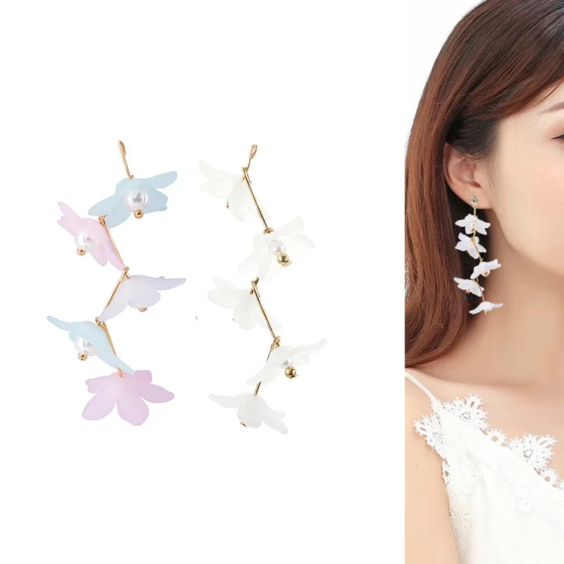 Engood 60Pcs Resin Eternal Flower Button Sewing Trim & Embellishments Craft Buckle for DIY Jewelry Earring or Necklace Pendants